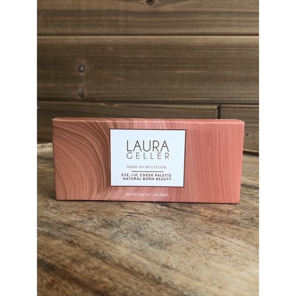 Laura Geller Made to Multi Task Eye, Lip, Cheek Palette Natural Born Beauty - Picture 1 of 5